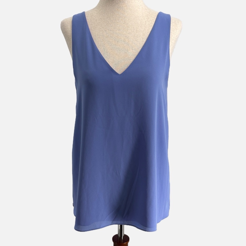 Lilly Pulitzer Florin Reversible Tank Top Blue & Lilac - Size XS